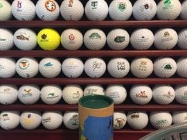 Collection of golf balls