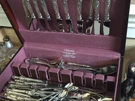 Silver plated flatware