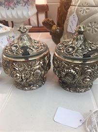 Beautiful condiment containers