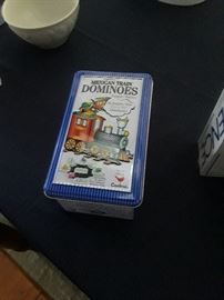 Dominoes Tin