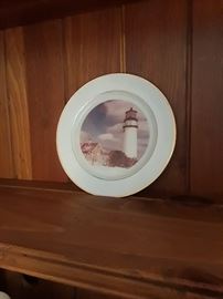 Cape Cod Collector plate lighthouse