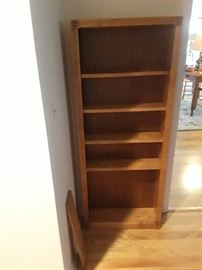 Natural Wood Bookcase