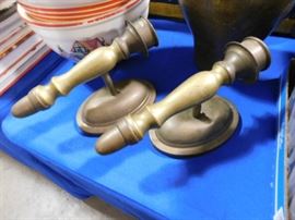 Brass candle stick holders