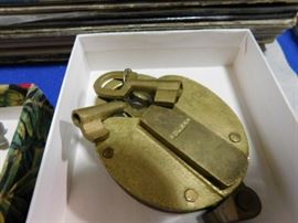 Vintage Lock & Hollow Barrel Key