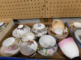 Tea cups and saucers