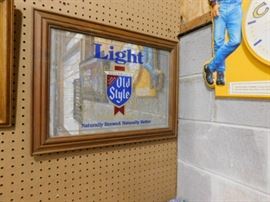 Old Style light mirror