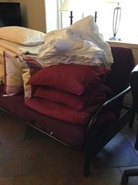 Bedding and futon 