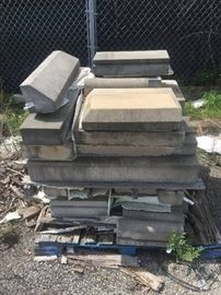 39 Pieces of Precast Concrete