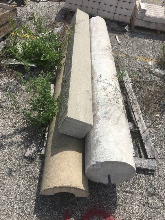 3 Pieces of Precast Concrete