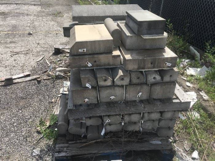 39 Pieces of Precast Concrete