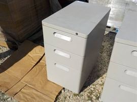 three drawer cabinet