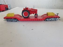 Hawthorne railways track cleaner car and tractor o ...