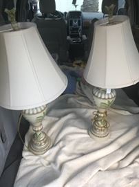 matching table lamps $20 pair