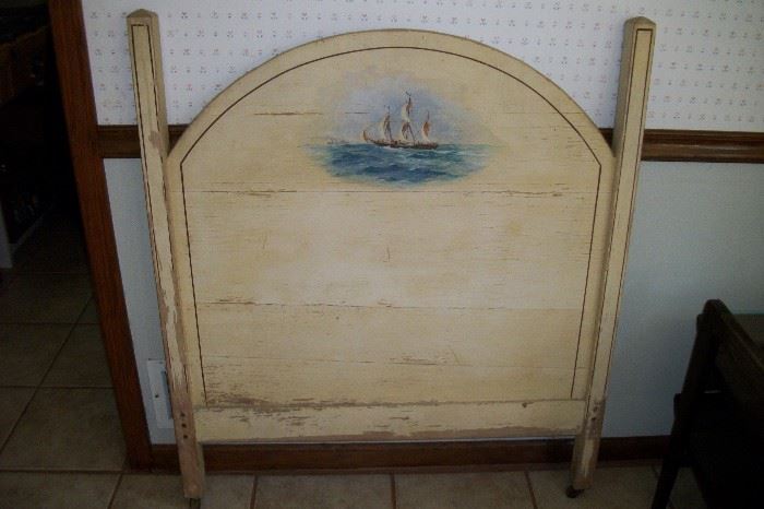 Hand Painted single headboard