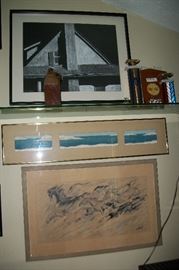 1961 DeGrazia Print "The Wind"