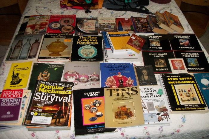 Hundreds of Reference Art Collectible Books