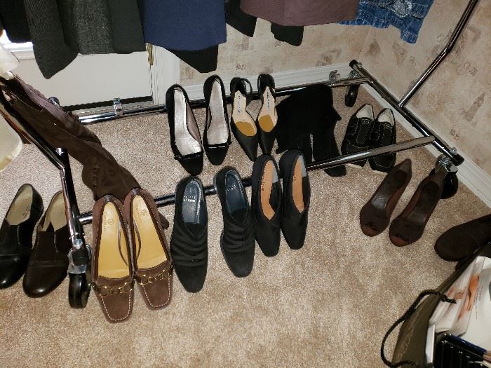 Fine shoes by Ferragamo, Cole Haan, Stuart Weitzman, Kate Spade, Taryn Rose and more- mainly size 7-8