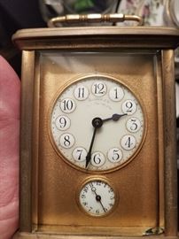 1900s carriage clock....there are a variety of old clocks to choose from 1900s - 50s