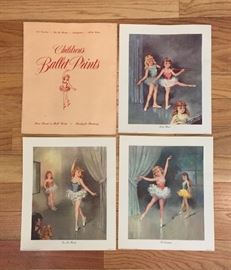 Four "Children's Ballet Paints"