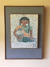 Mosaic art piece
