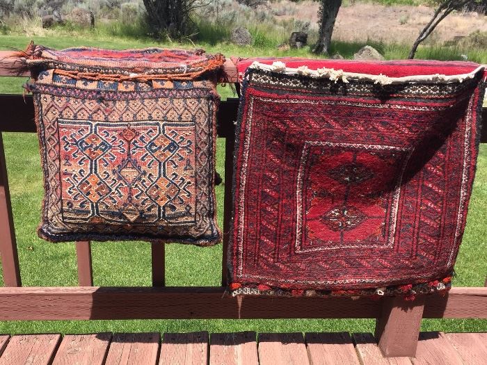 Middle Eastern "saddle bags"