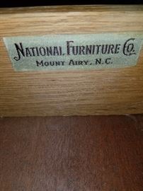 Label for bedroom furniture 
I wonder if Andy and Barney are around?
