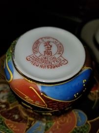Genuine Samurai China cup and saucer