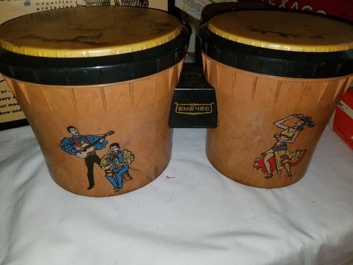 Bongo Drums what every active child needs. I had one as a kid, given to me by my mothers favorite brother until he gave me the drums. Ha ha 