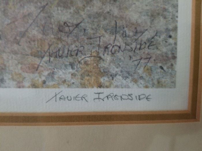 Xavier Ironsides  signature 