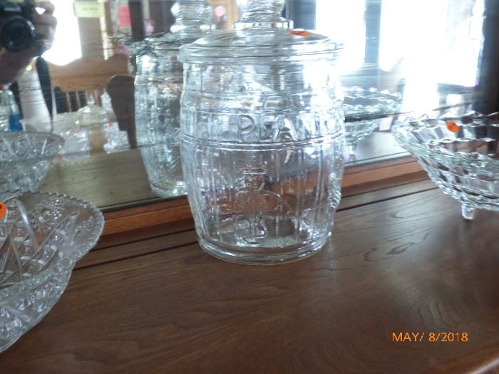 Planters glass jar