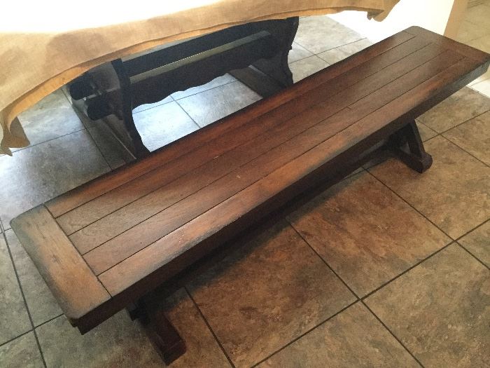 Dining room benches (2)
