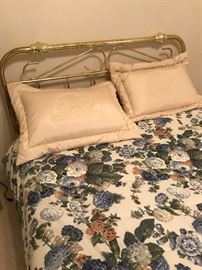 Brass Queen Bed