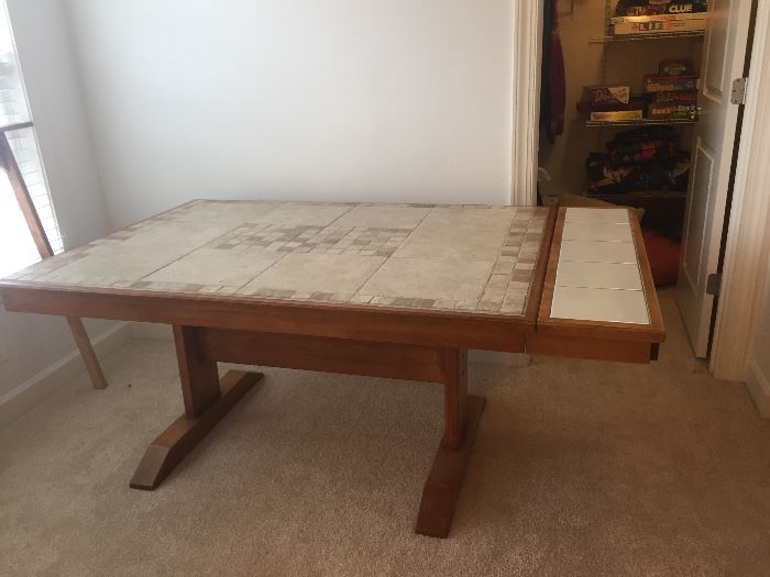 Hand-made Trestle Table Cherry