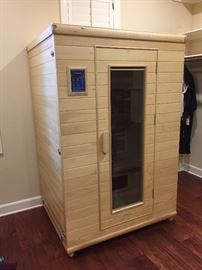 Thermal Life Far Infrared 2 - Person Sauna 49" W x 40.5" D x 73.5" H - No plumbing necessary - easy install - comes apart for moving