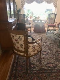 Living room furniture & rug