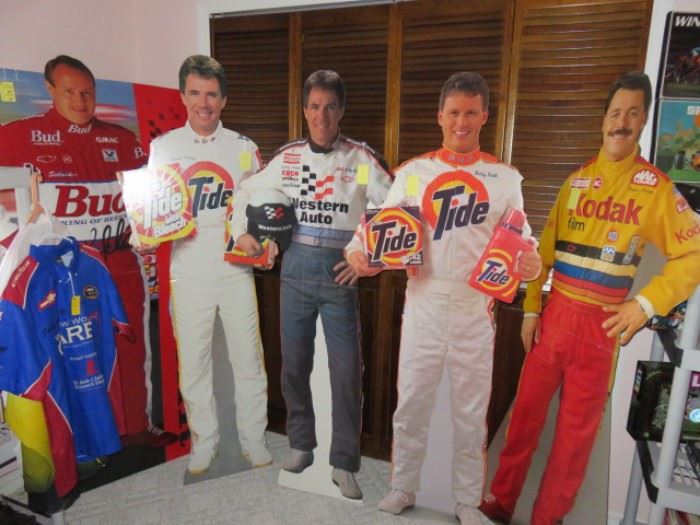  Life Size Stand-Up Nascar Figures