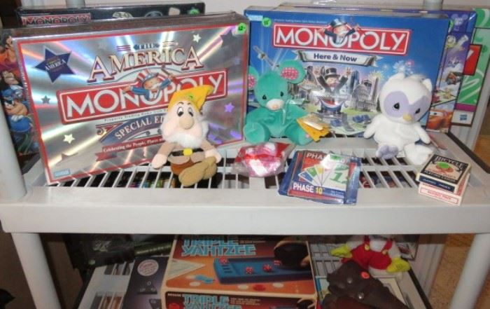 Collection Sealed Monopoly Board Games