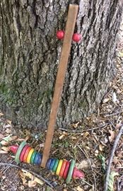 child's wood toy circa late 1940s