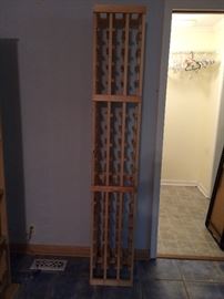 45-bottle wine rack - shown one of two available 