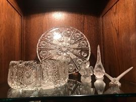 LALIQUE, CUT CRYSTAL
