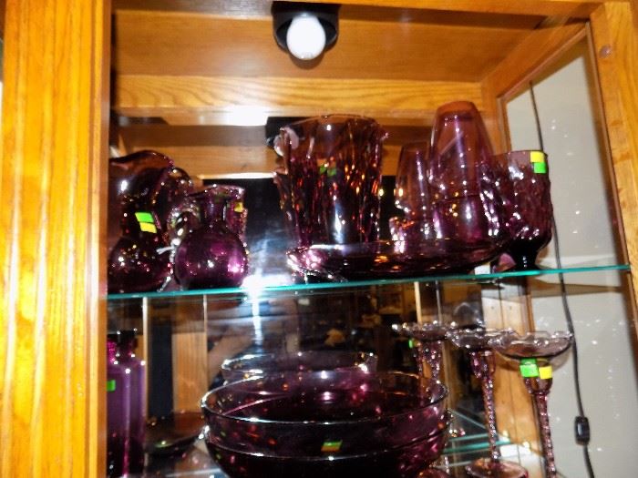 Indiana Glass Moroccan Amethyst