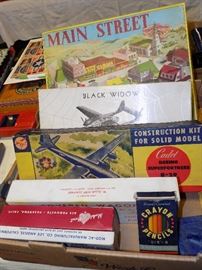 Model kits from the 40's