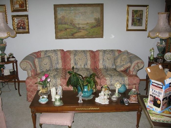 COUCH   BUY IT NOW  $ 85.00                             
           MATCHING LOVE SEAT  $ 65.00