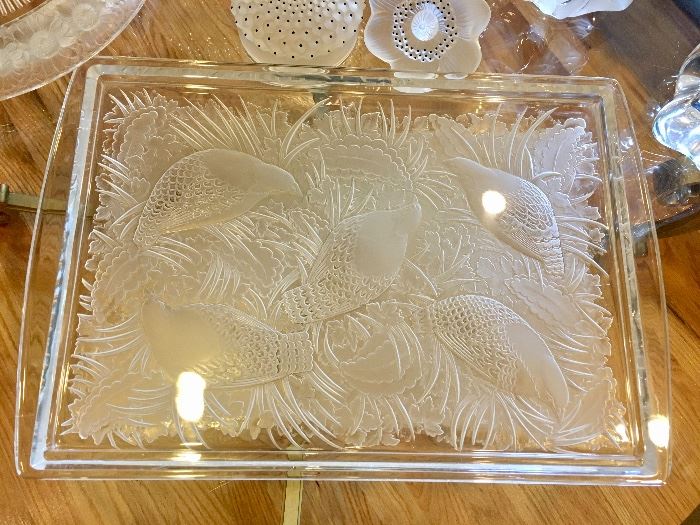 Lalique tray