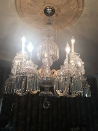 Gorgeous crystal chandelier