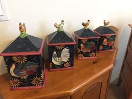 Susan Winget Cannister Set 1970s