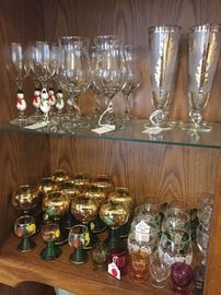 Vintage glassware 