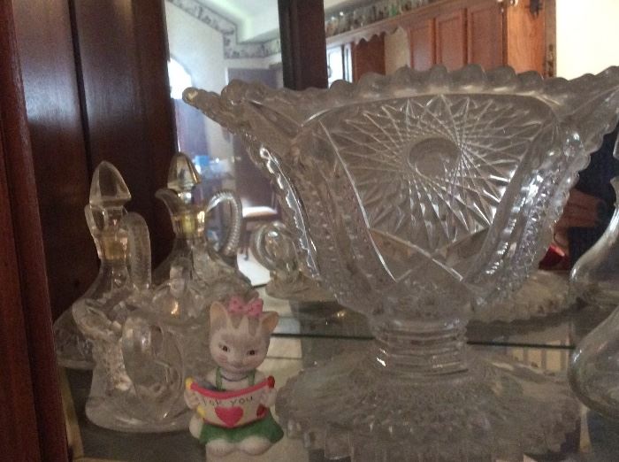 Vintage Crystal and collectibles