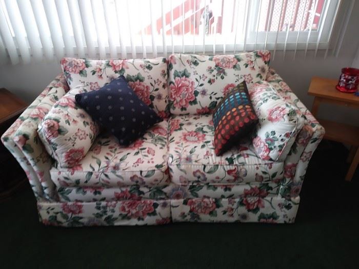 Floral Love seat 