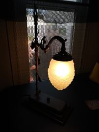 Grapevine lamp.